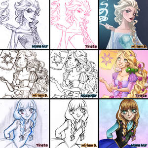 Switch Around Meme: Disney Princess