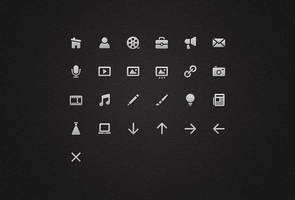 Icons for a Menu