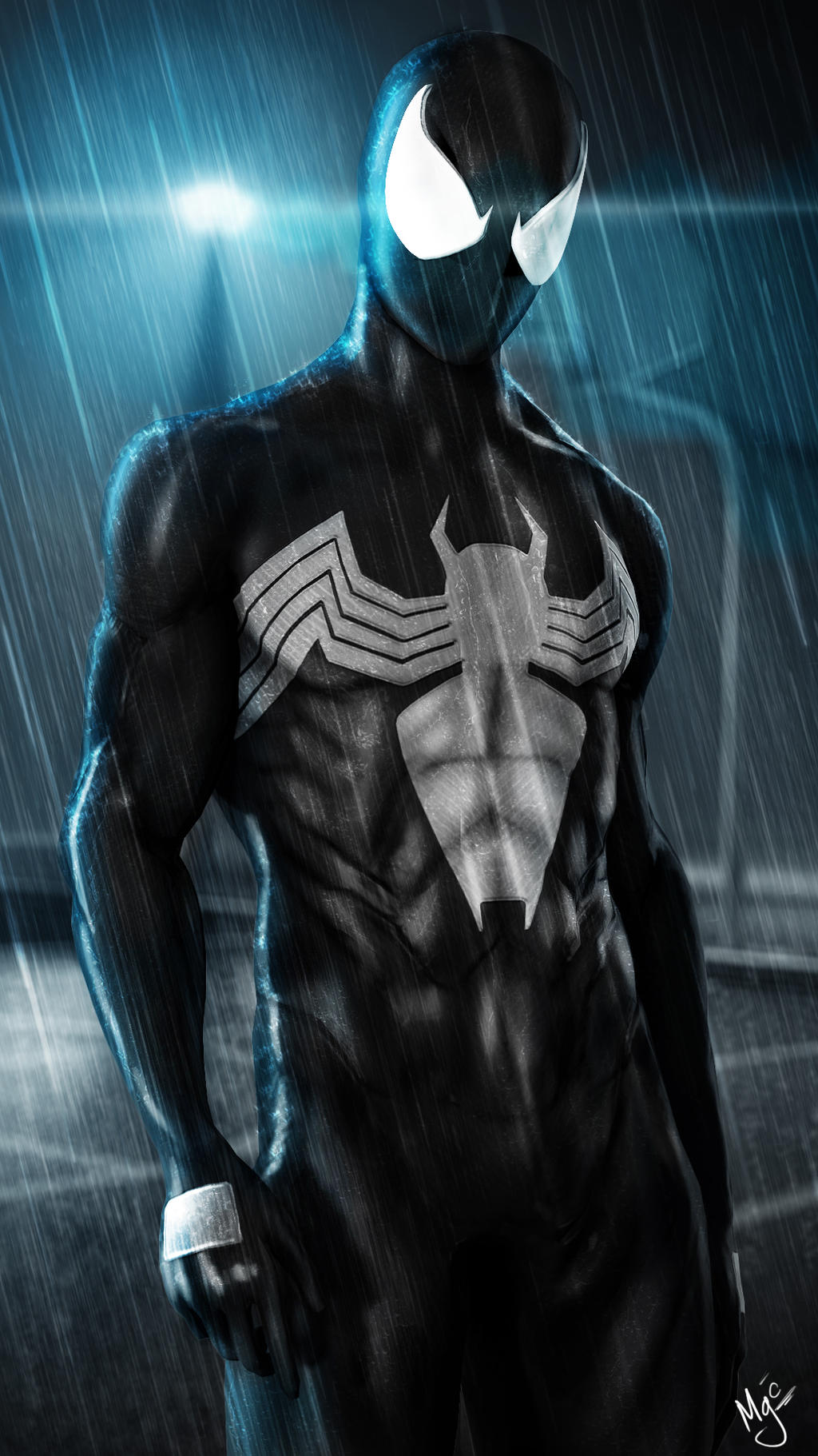Black Spider-Man by MisterGoodCat on DeviantArt