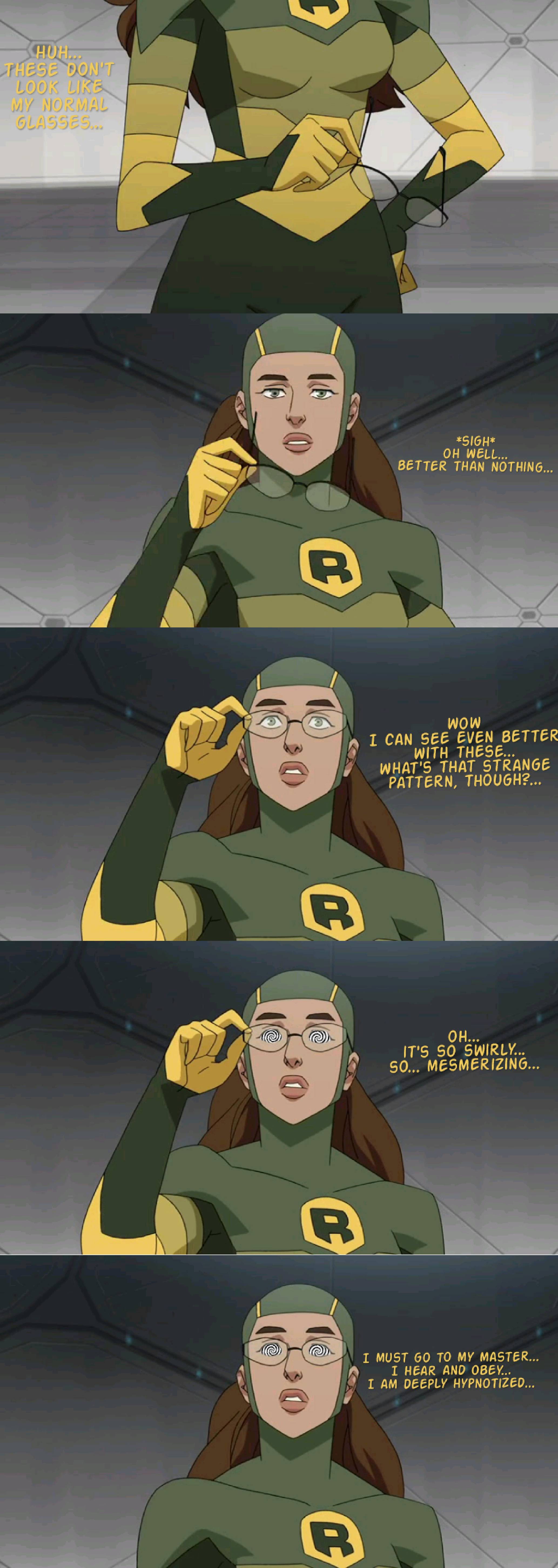 Shrinking Rae's Mesmerizing New Glasses by RavenHypno on DeviantArt