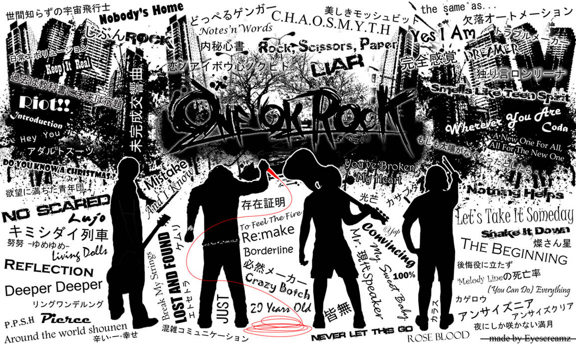 One Ok Rock By Eyescreamz On Deviantart One Ok Rock By Eyescreamz On Deviantart