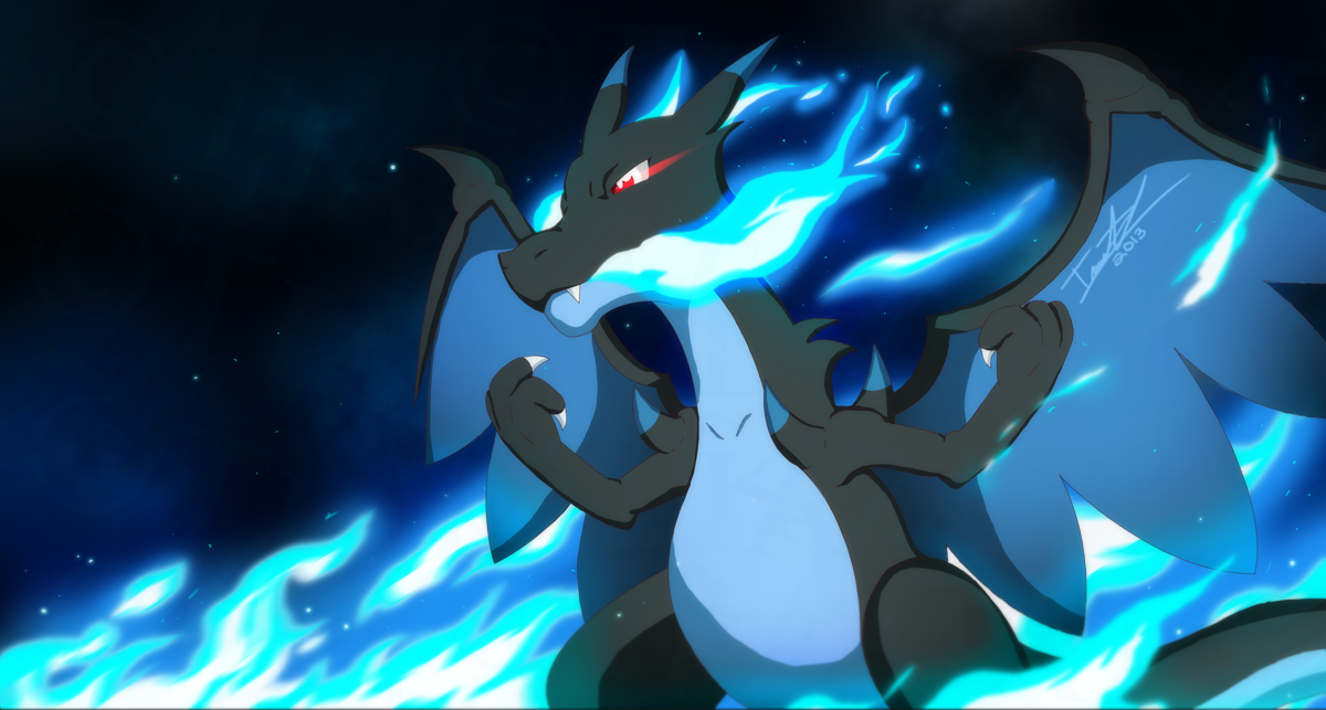 Mega Charizard X - Firestorm