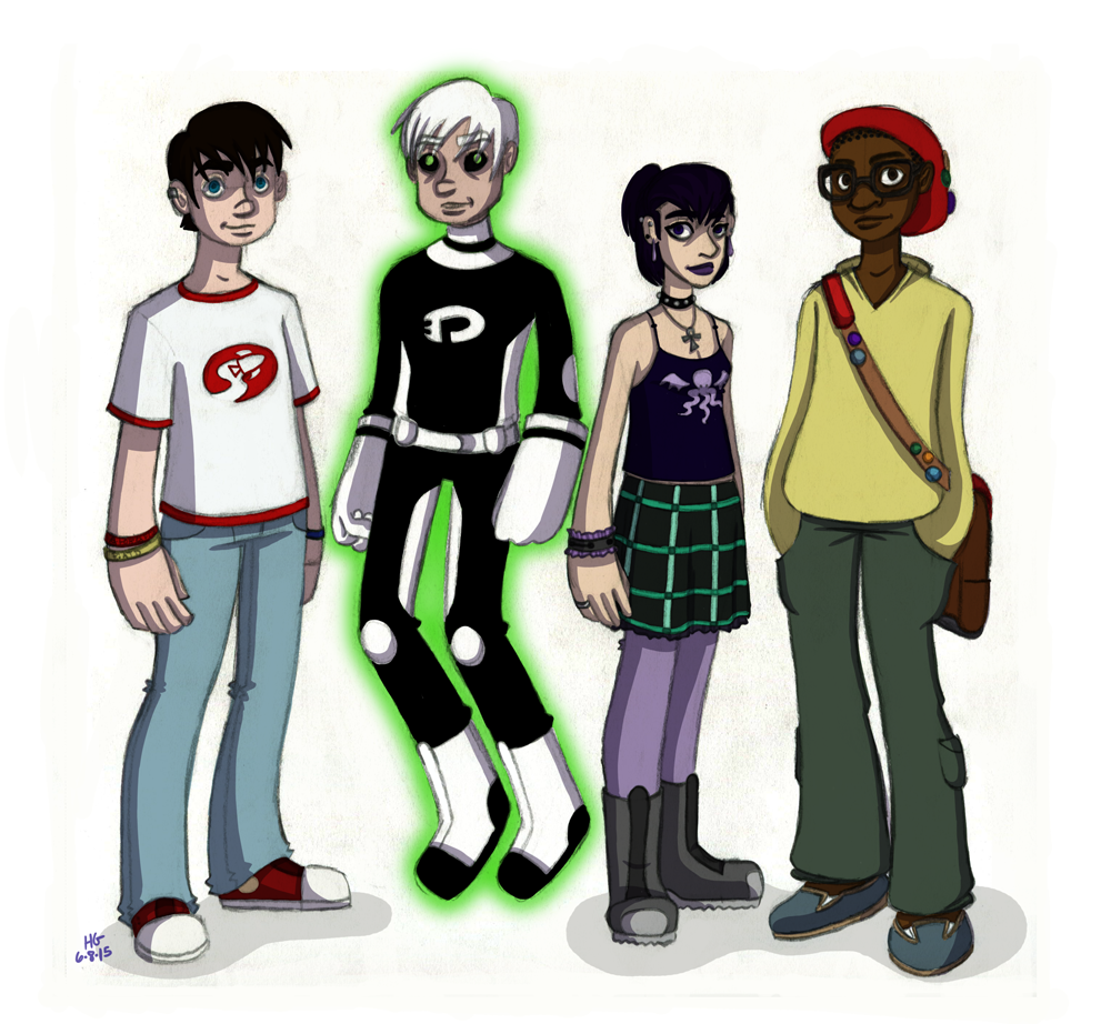 Danny Phantom Re-Designs pt. 1