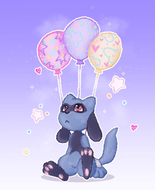 Sweet Baby Riolu by Velveteenie on DeviantArt