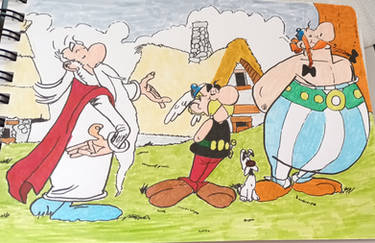 Asterix, Obelix and Panoramix