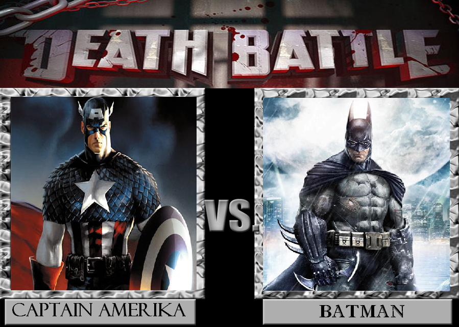 Death Battle #7 Captain Amerika VS Batman