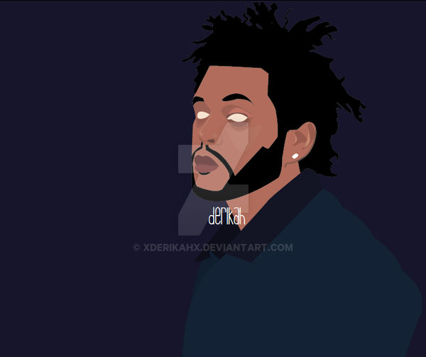 The Weeknd Vector WIP by xderikahx on DeviantArt