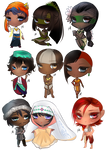 SoK Chibi Batch by RumbyFishy