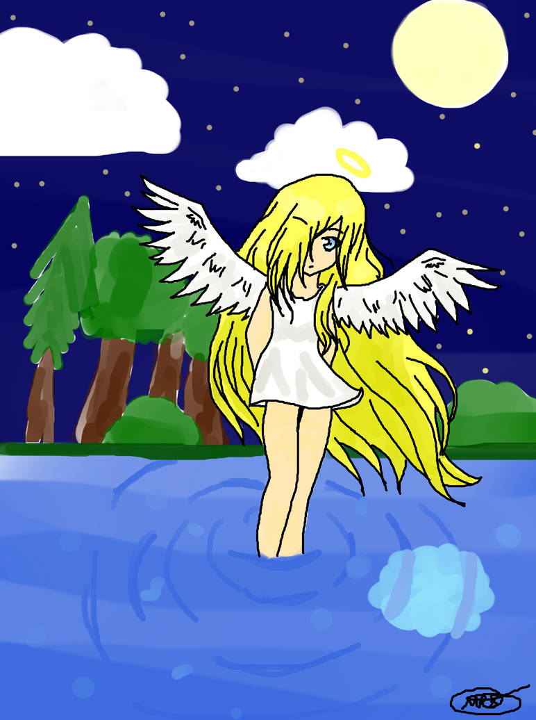 Angel Scribble by hyugahinata9 on DeviantArt
