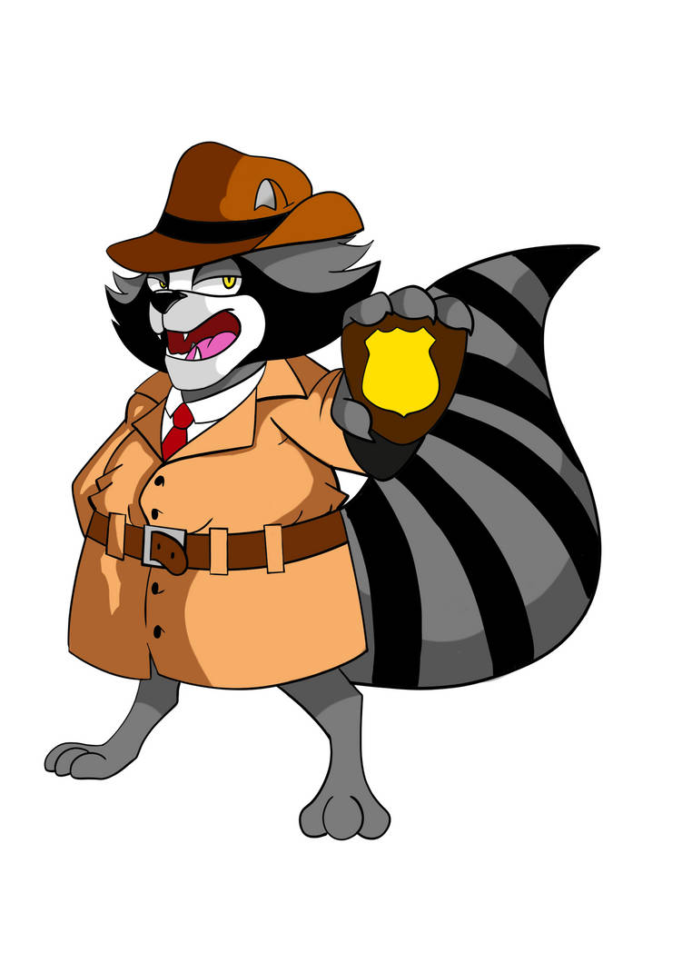 Detective Racoon by TsuchiOkami on DeviantArt