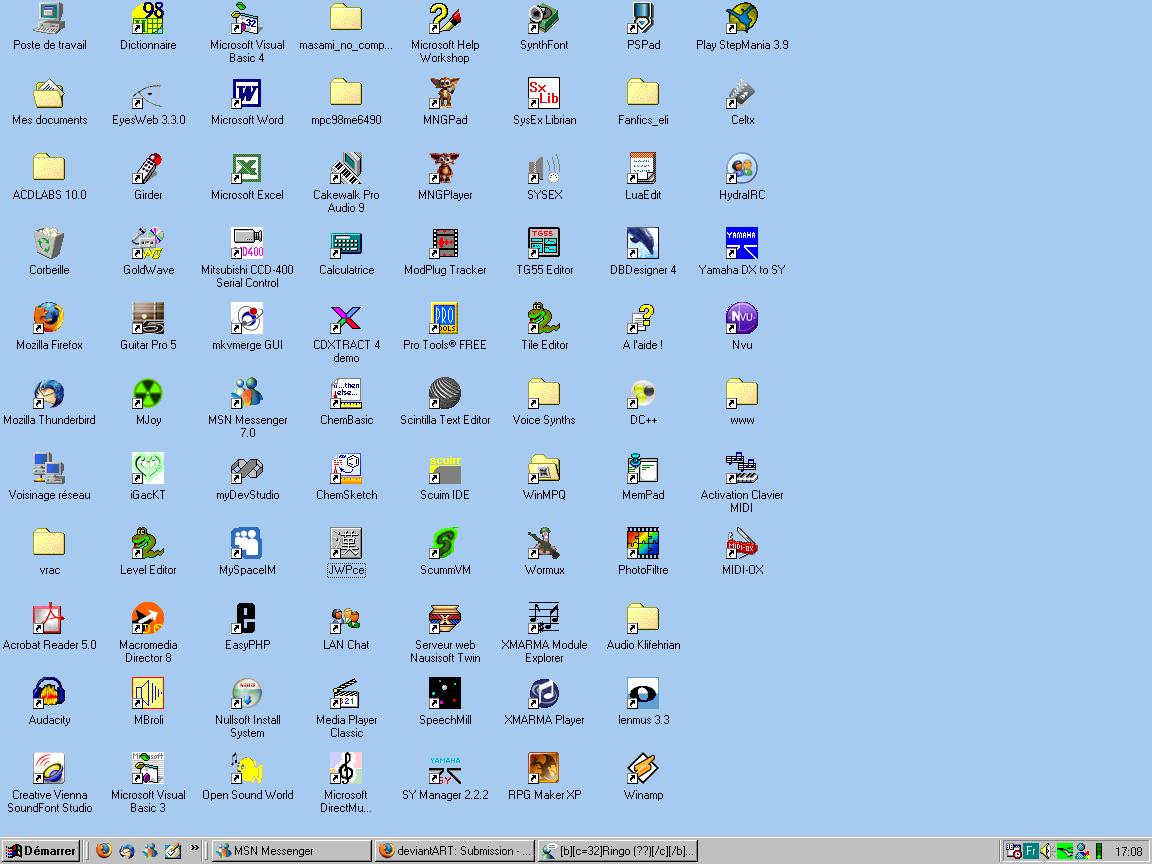 My Windows Desktop by komasami on DeviantArt