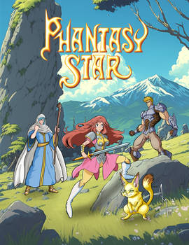 Phantasy Star Strategy Guide Cover