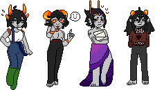 Teeny Troll Pixel Adopts: CLOSED (0/4) by artificiallybitter