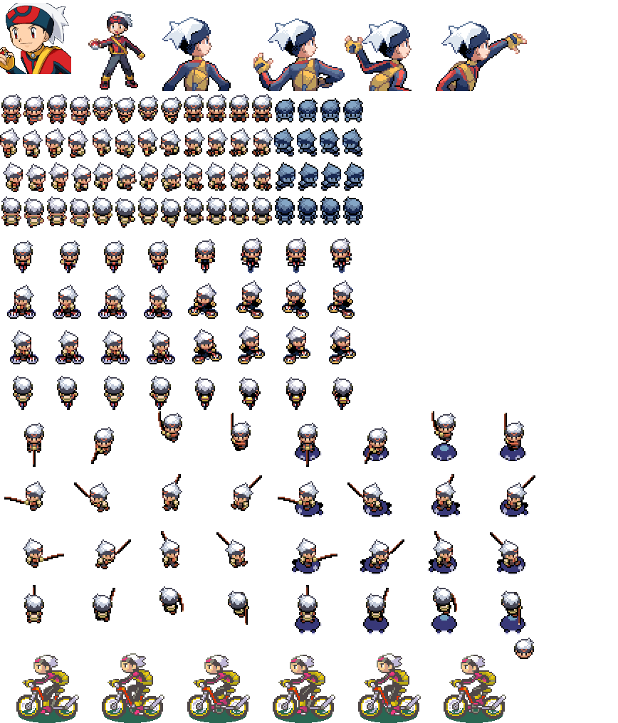 Pokémon Generation 3 Hoenn 143 Sprites 