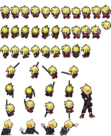 Pokemon Trainer Gladion in Gen. 3 Style. by RichardPT on DeviantArt