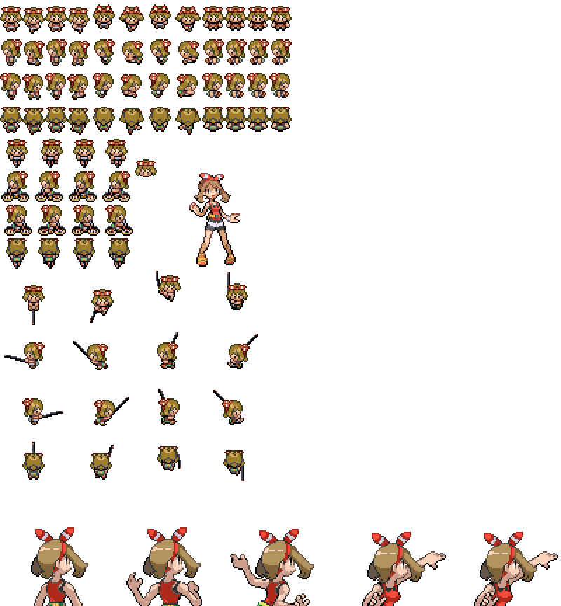 Pokemon Oras Trainer May In Gen 3 Style By Richardpt On Deviantart Pokemon Oras Trainer May In Gen 3 Style By Richardpt On Deviantart