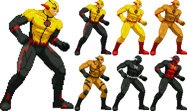 Sprite: DC - Negative Speedforce V2 by Dan-Artworks on DeviantArt