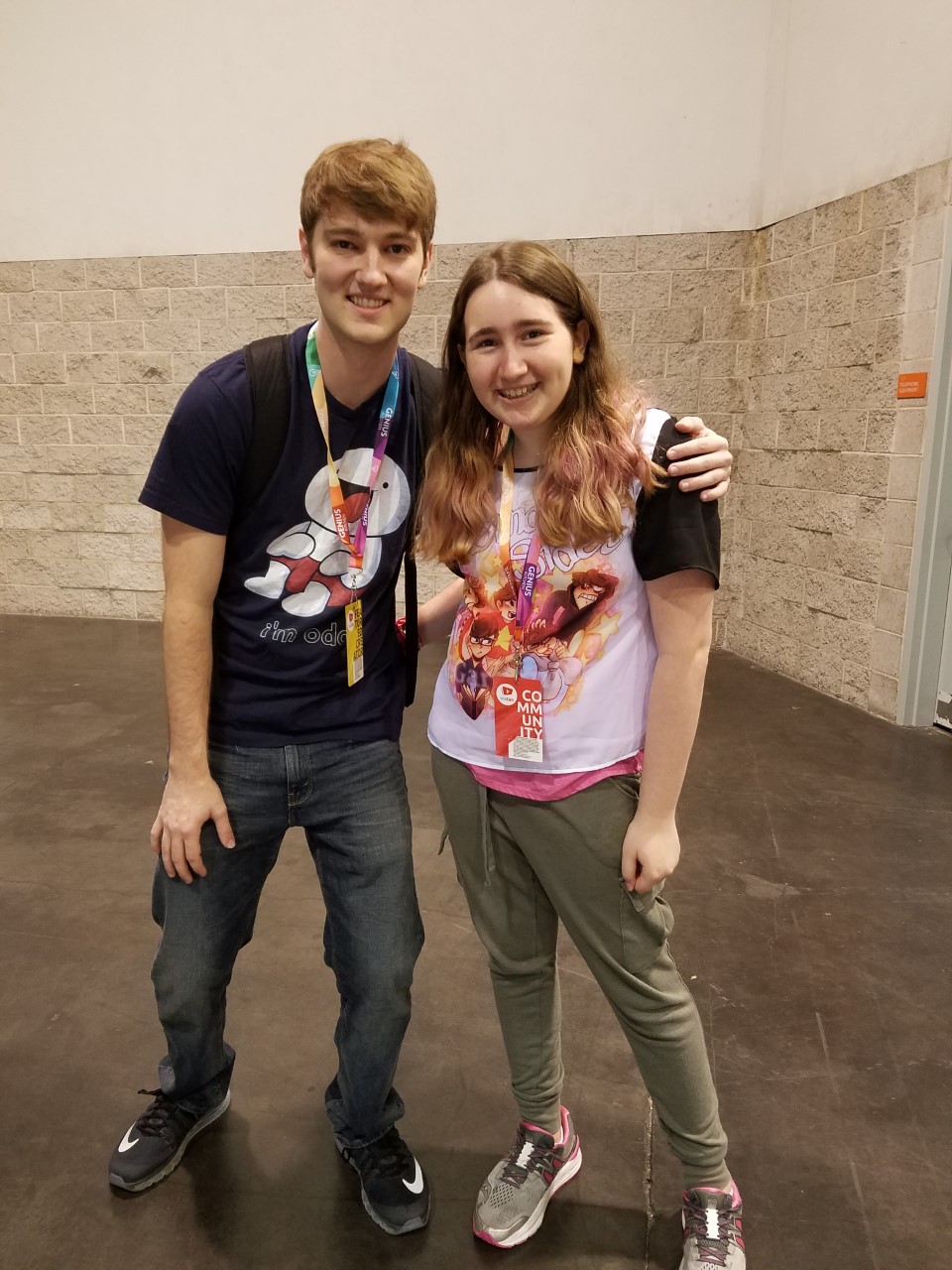 I MET THEODD1SOUT!!! by fairygirl04 on DeviantArt