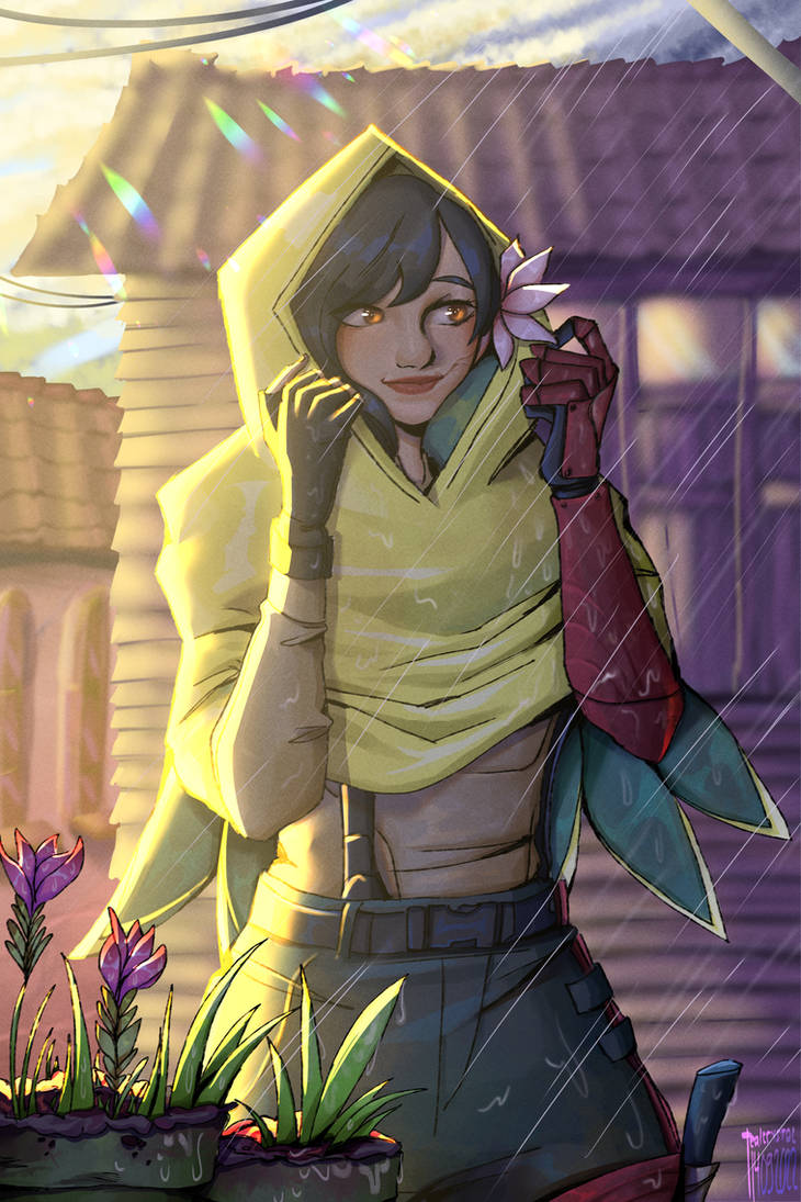 Rainbow Six Siege - Aruni and a Rainy Day by HatariChan on DeviantArt