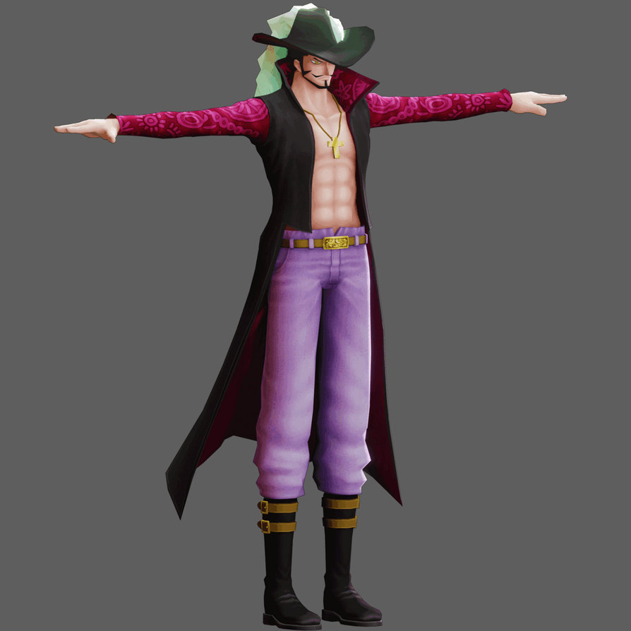 OPDB - Mihawk Pack - by ArcadeBunny on DeviantArt