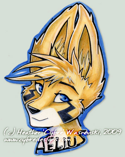 Anthrocon Badge :: Aelius