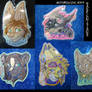 Anthrocon 2009 Badges