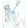Dragon Huntress :sketch: