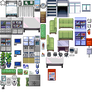 Tilesets FSM RM2K3 para VX/Ace: Set Hospital