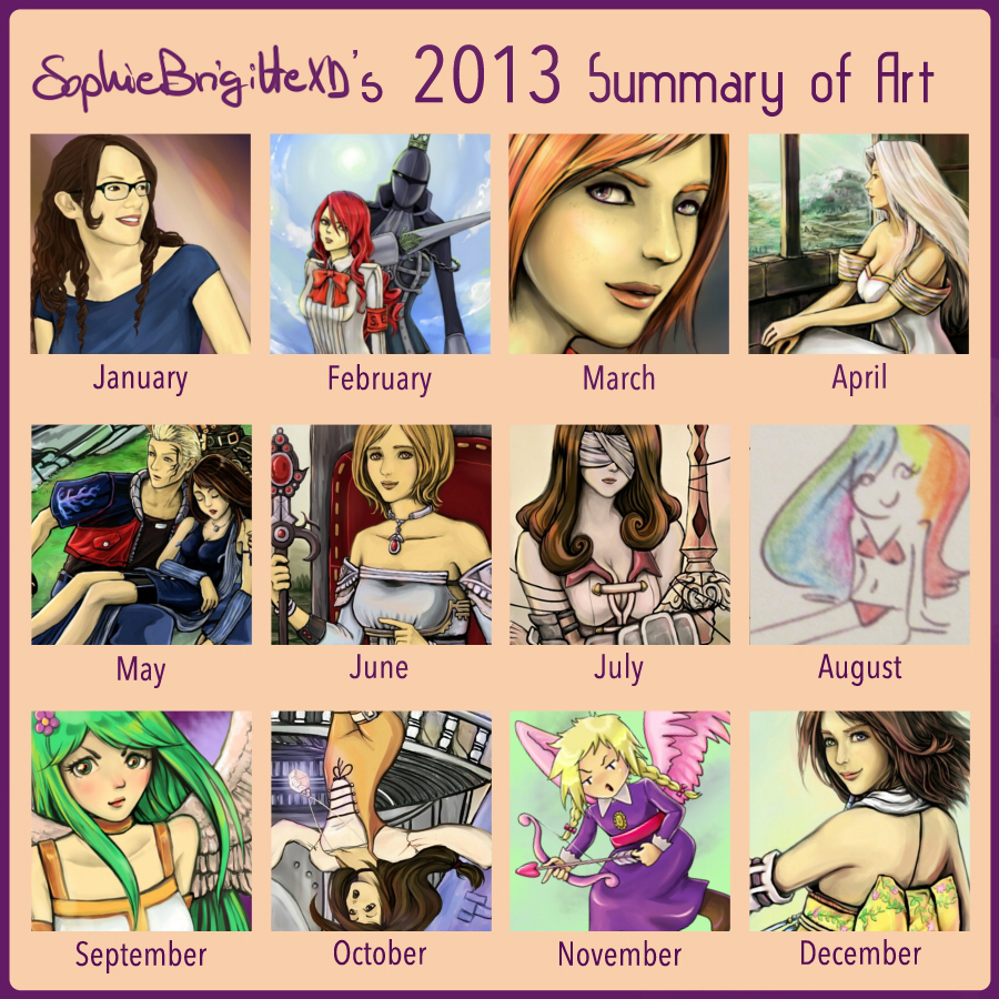 2013 summary of art