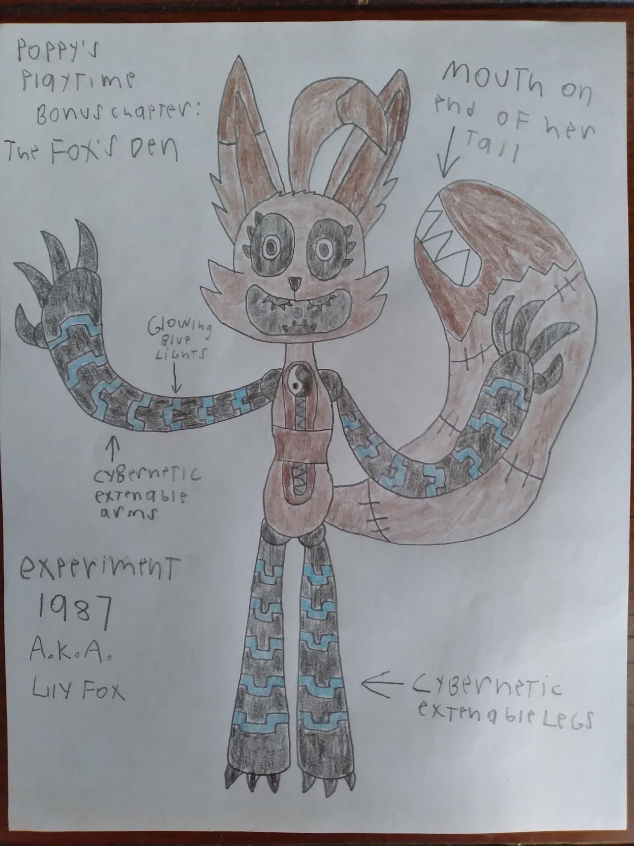 Experiment 548 Poppy's Playtime: experiment 1987 by megasuperstar360x on DeviantArt