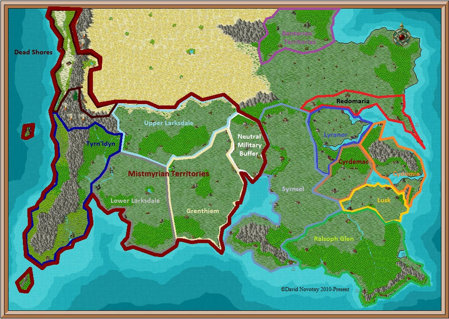 Rustoria Map S. Rhentoria Territories - New by Raetzain on DeviantArt