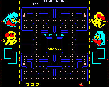 Pac-Man Arcade Bezel Screenshot by NicolaMaxerHedgehog on DeviantArt
