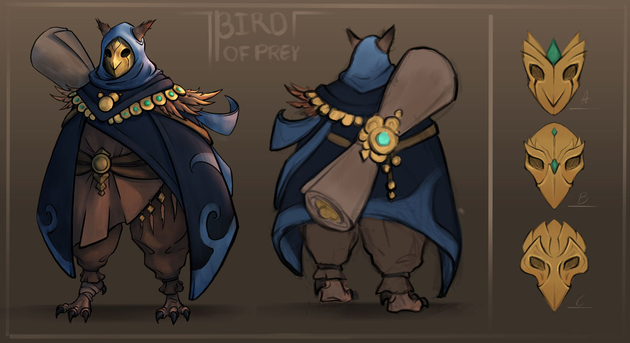 Bird Of Prey Character Concept By Snifle7 On DeviantArt bird-of-prey-character-concept-by-snifle7-on-deviantart