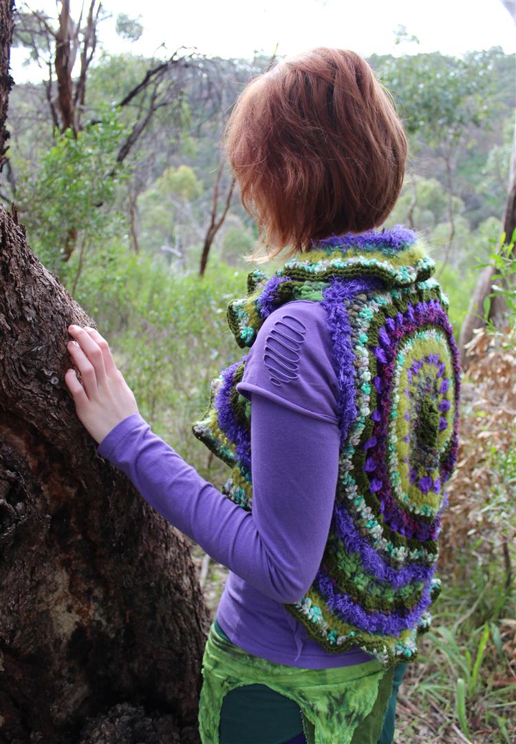 Crochet Mandala Vest