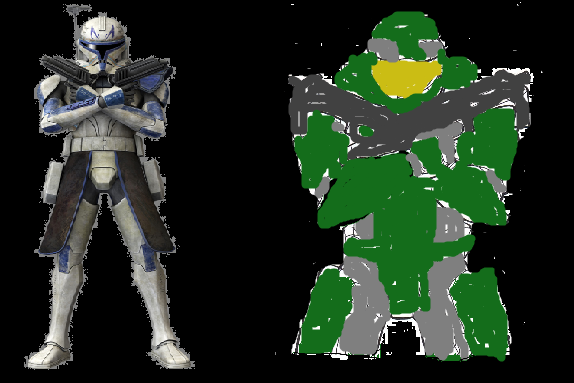 Captain Rex and Master Chief