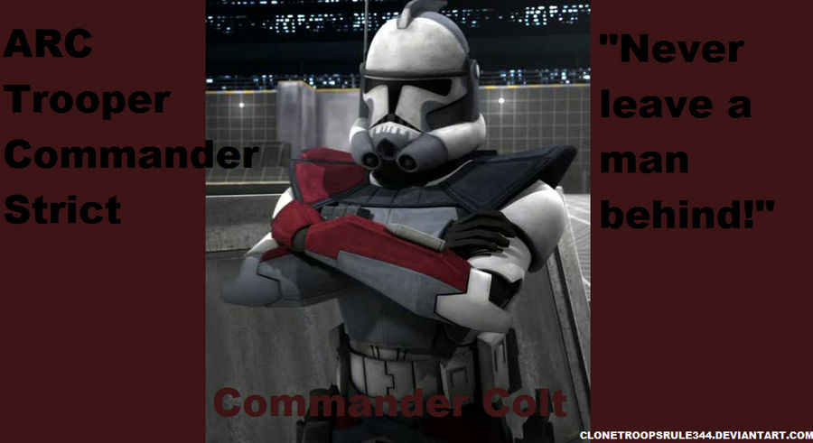 Commander Colt Wallpaper by Clonetroopsrule344 on DeviantArt