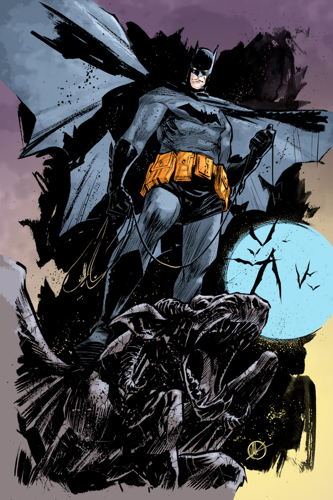 Batman Color Warm-up