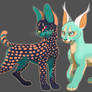 Serval And Caracal Adopt Flatsales! $3 Each {OPEN}