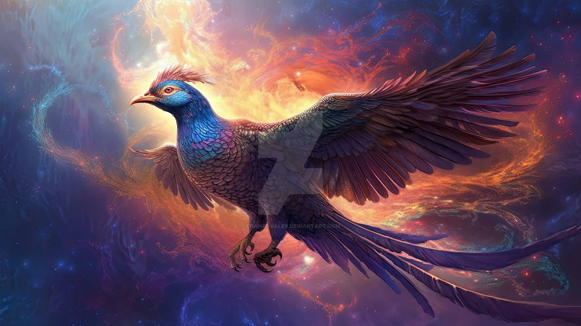 Mythical Phoenix in Flight by frangovalex on DeviantArt