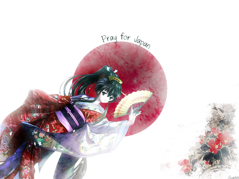 Wallpaper Pray For Japan