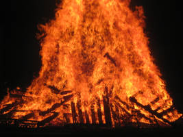 home coming bonfire