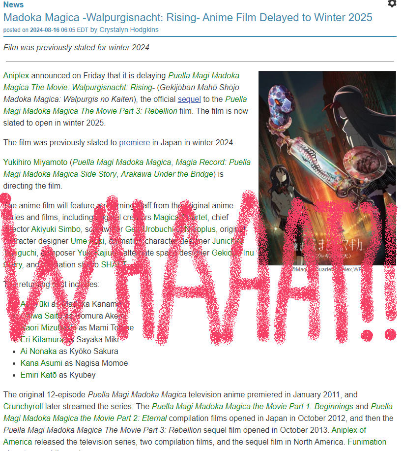 My reaction to an already-completed film's delay by Vuxovich on DeviantArt