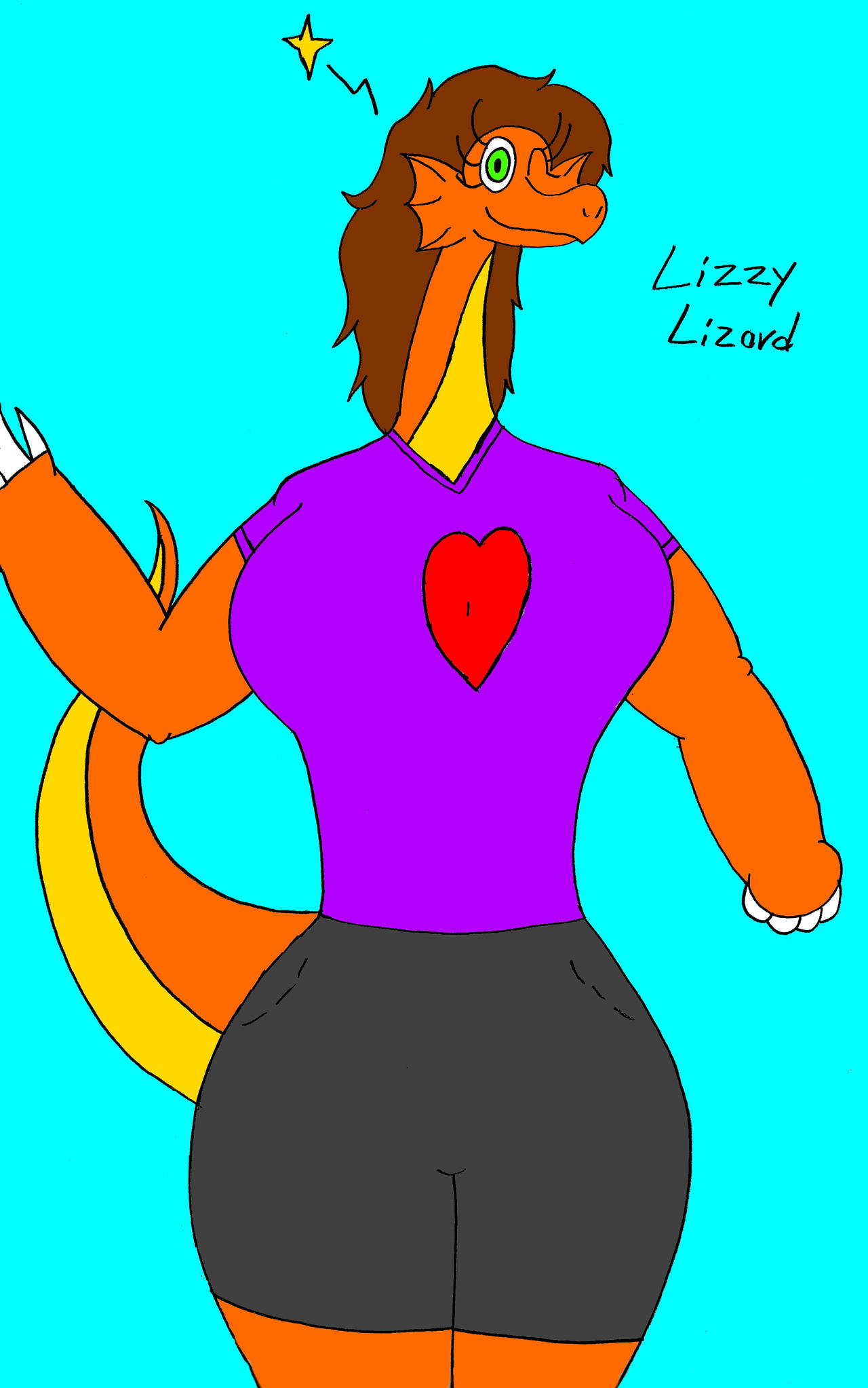 Lizzy Lizard (Ref and Bio 2022) by ParasideDragon on DeviantArt