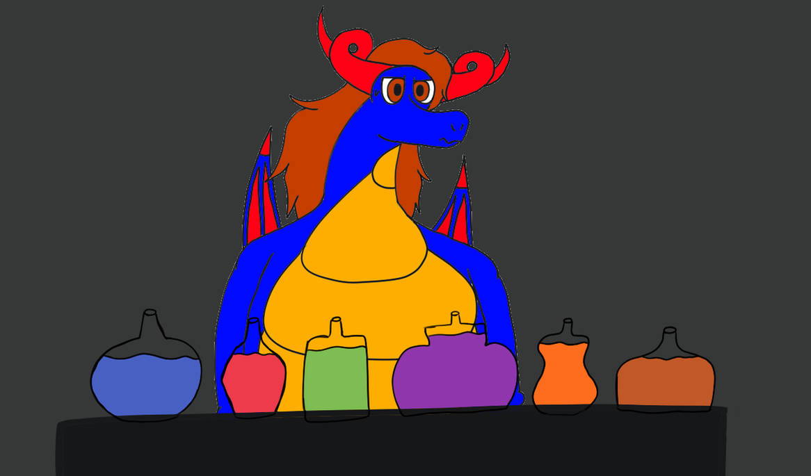 Potion Inflation POV: You trapped me in my Inflation potion lab by ParasideDragon on ...