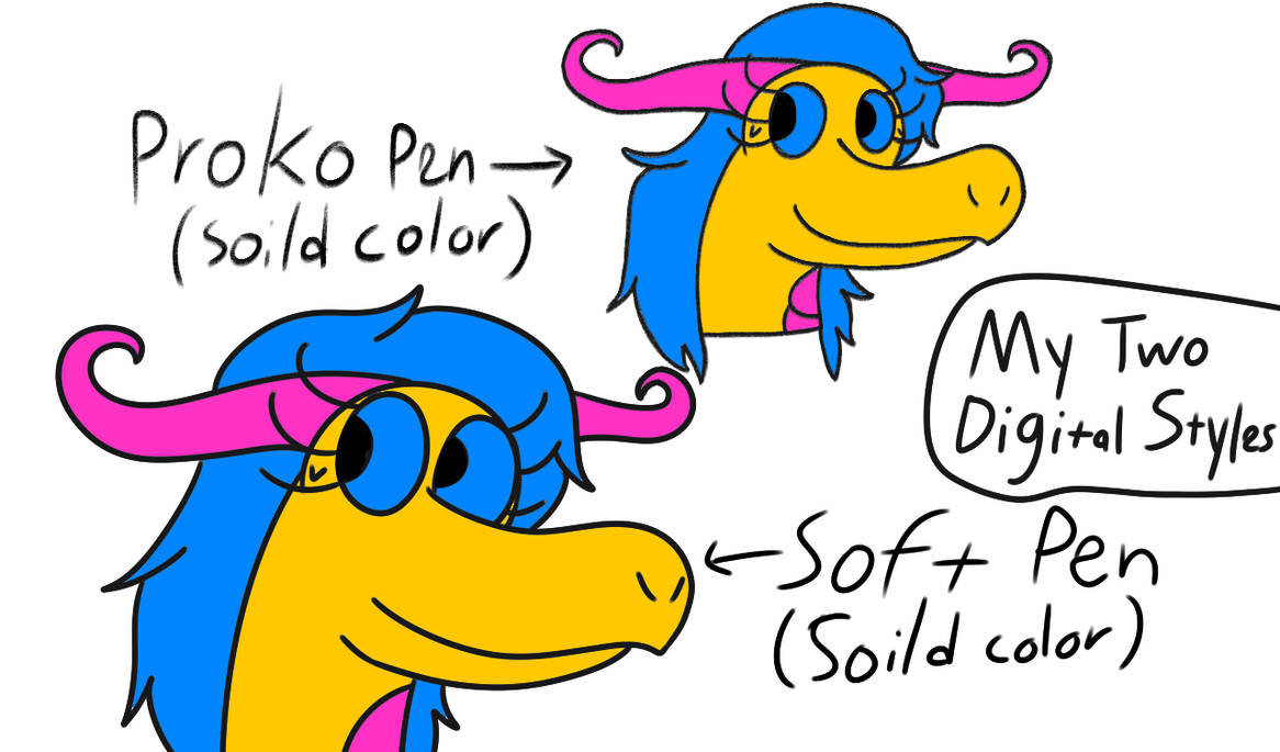 Digital Copy Deviantart Which digital style do ya like? : 3 by ParasideDragon on DeviantArt