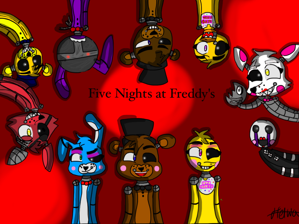 Five Night's at Freddy's 2 (2) (2014) by ReginaldMaster on DeviantArt