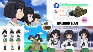 Mallard team Girls und panzer wallpaper