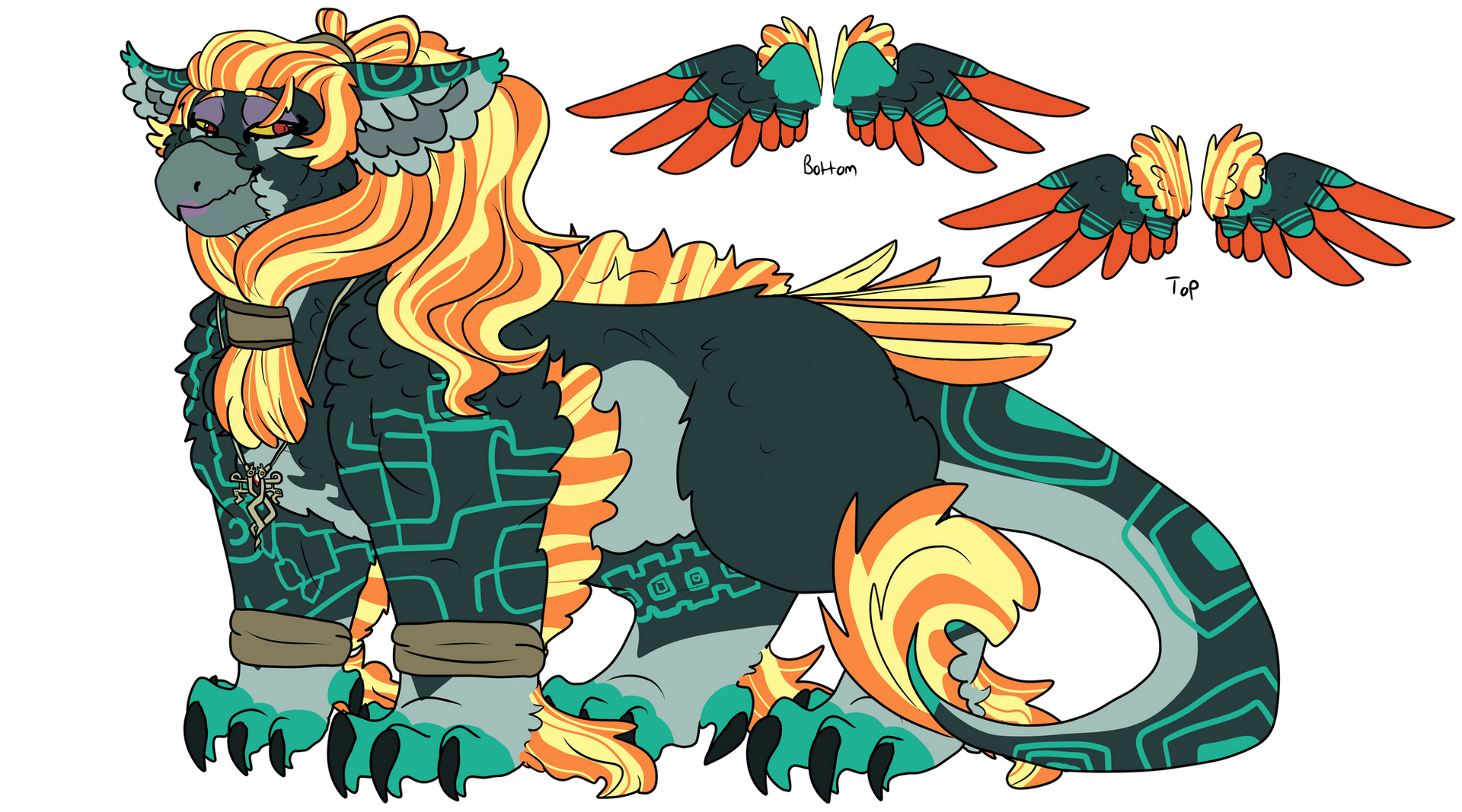 Midna Ref Midna Ref by Venomlion3 on DeviantArt
