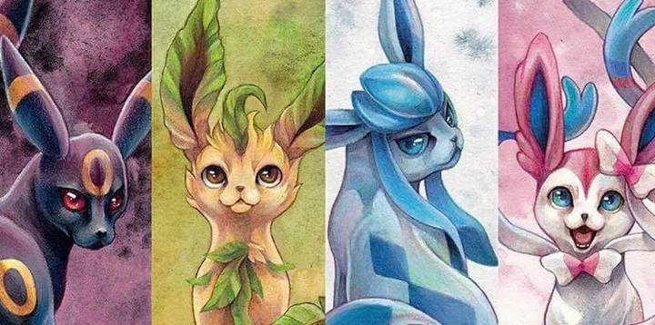 Curiosidades Pokémon: Umbreon, Leafeon, Glaceon e Sylveon - Pokémothim