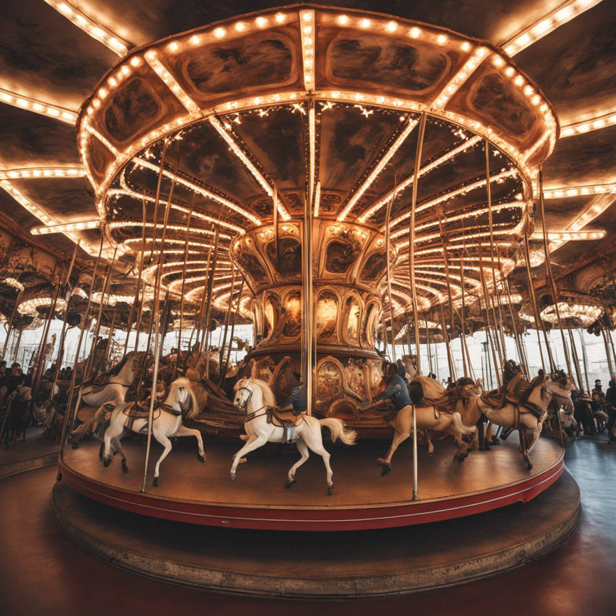 Recirculating Carousel A Swirling Carousel by Nastashamgs on DeviantArt